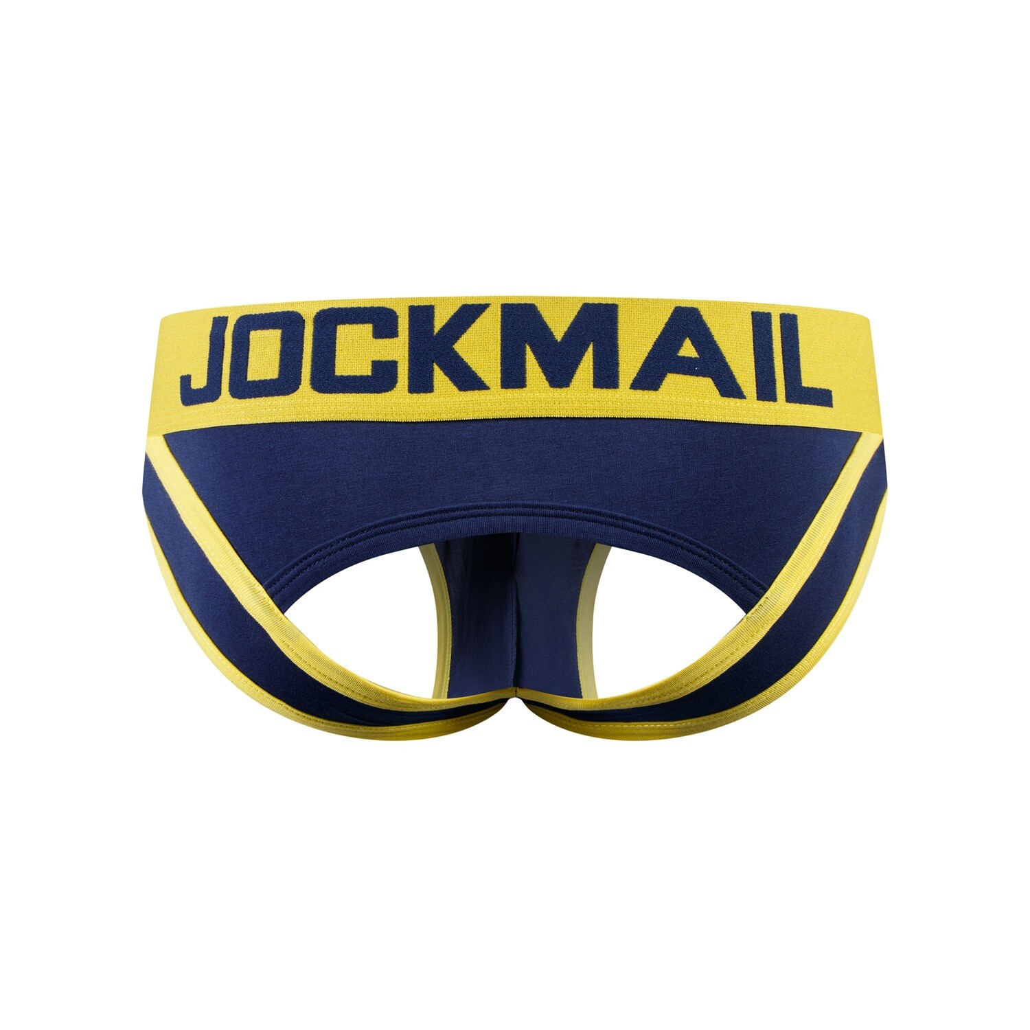 JOCKMAIL Men’s Cotton Underwear Sexy Backless Briefs Shorts Open Back Jockstrap