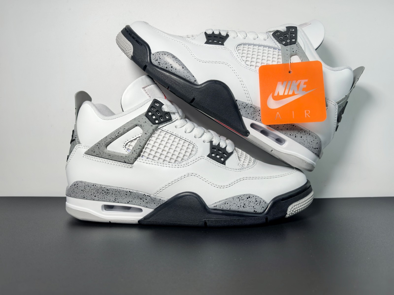 Jordan 4 “White Cement” Men’s Retro Basketball Shoes Mid Top