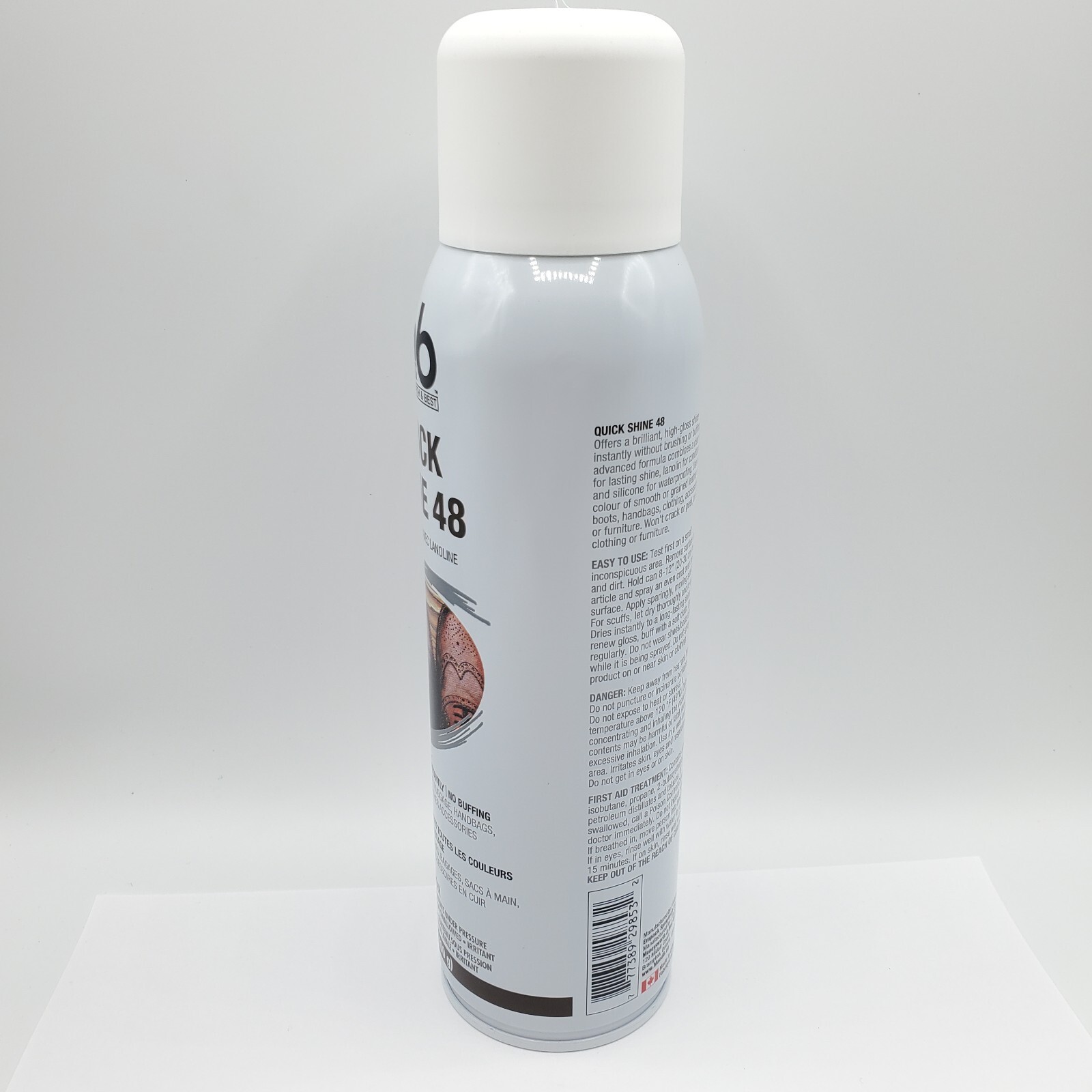 Moneysworth & Best Quick Shine 48 Shoe Boot Spray With Lanolin 14 oz 400 g Shoes