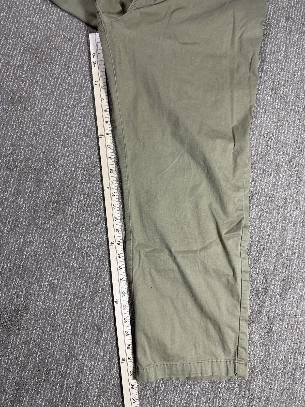 Lee Extreme Comfort Straight Fit Pant 40×30 Khaki Performance Gorp Campcore