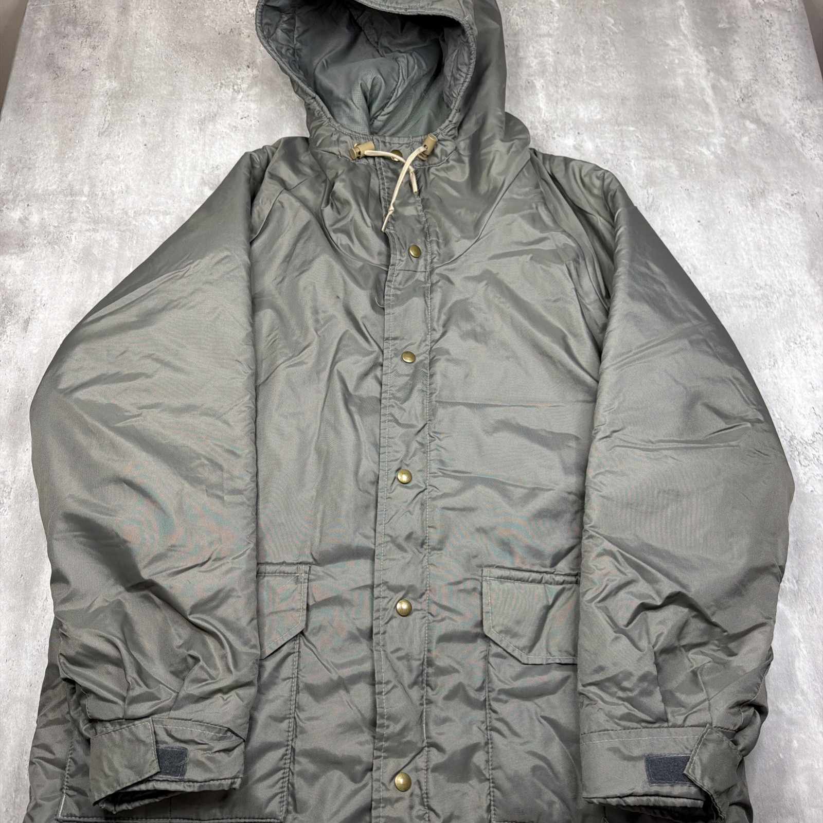 Vintage 80s Columbia Sportswear Co Hooded Puffer Down Parka Jacket Mens XL USA