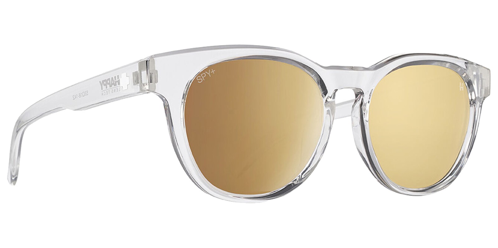 Spy Optics Cedros Crystal Soft Square Sunglasses w/ Mirror Lens – 6700000000201