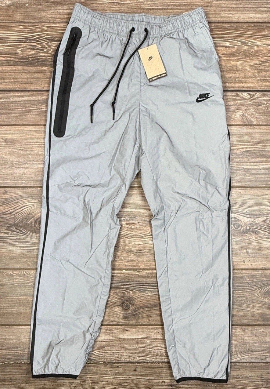Size M- Nike Tech Pack Woven Pants Silver Reflective FZ7587-035