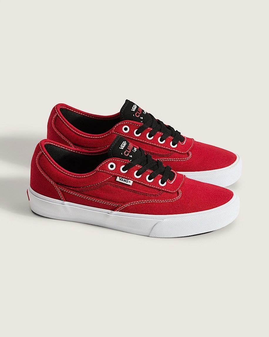 Vans Skate Curren Caples Pro Red Suede Shoes Men’s US 9.5 Special Launch OG Box