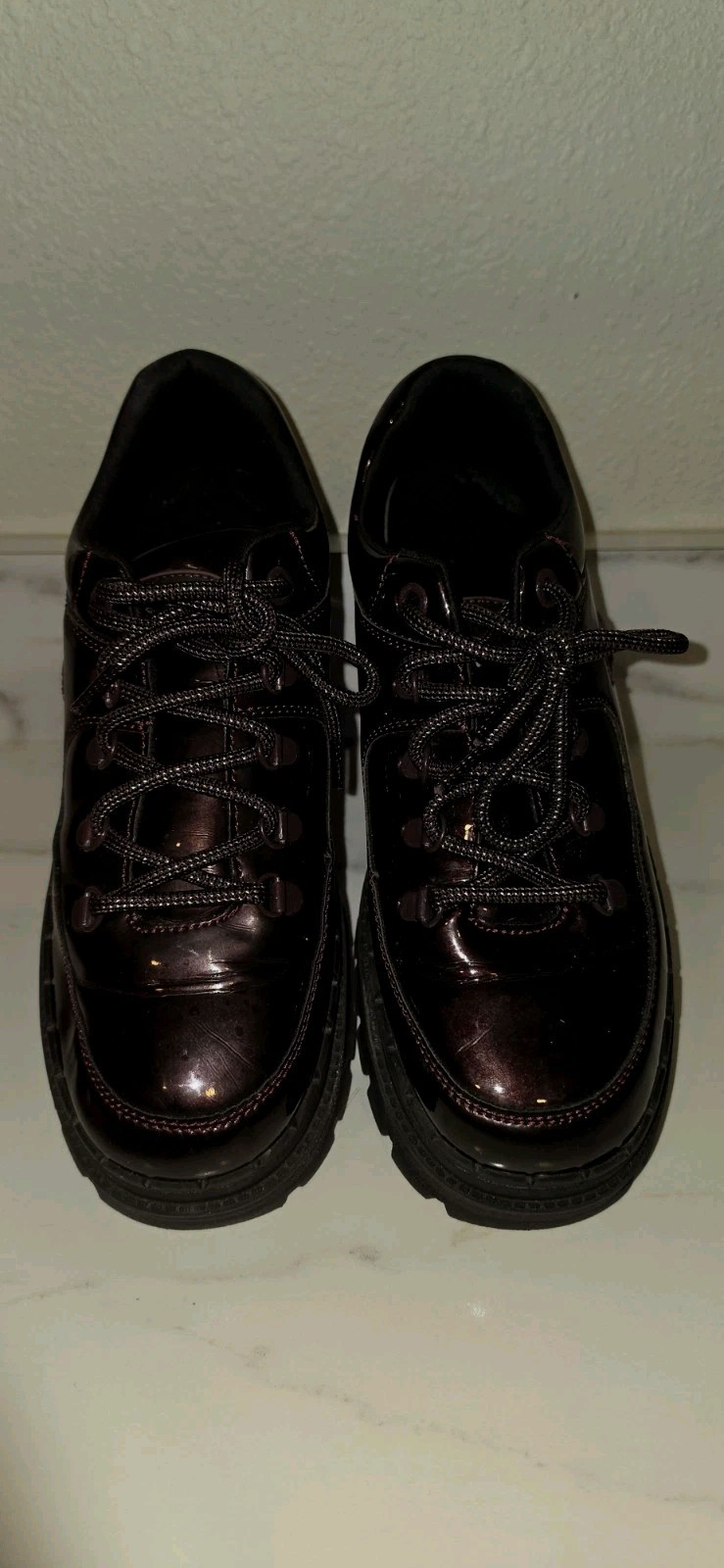 Sketchers Jammers Burgandy 9-1/2 Womens