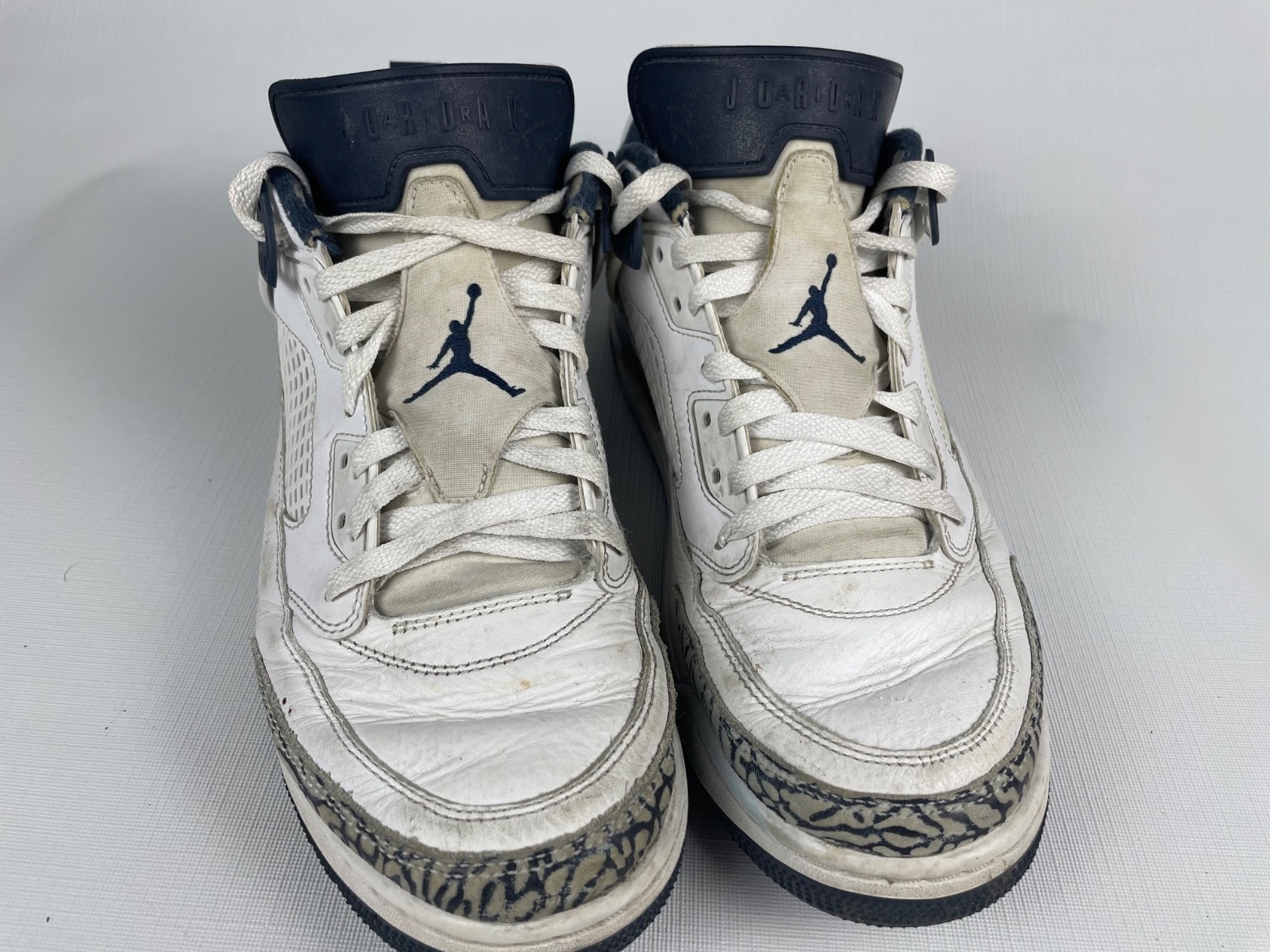 Nike Jordan Spizike Obsidian Low Mens 10.5 Cool Grey Black White FQ1759 102