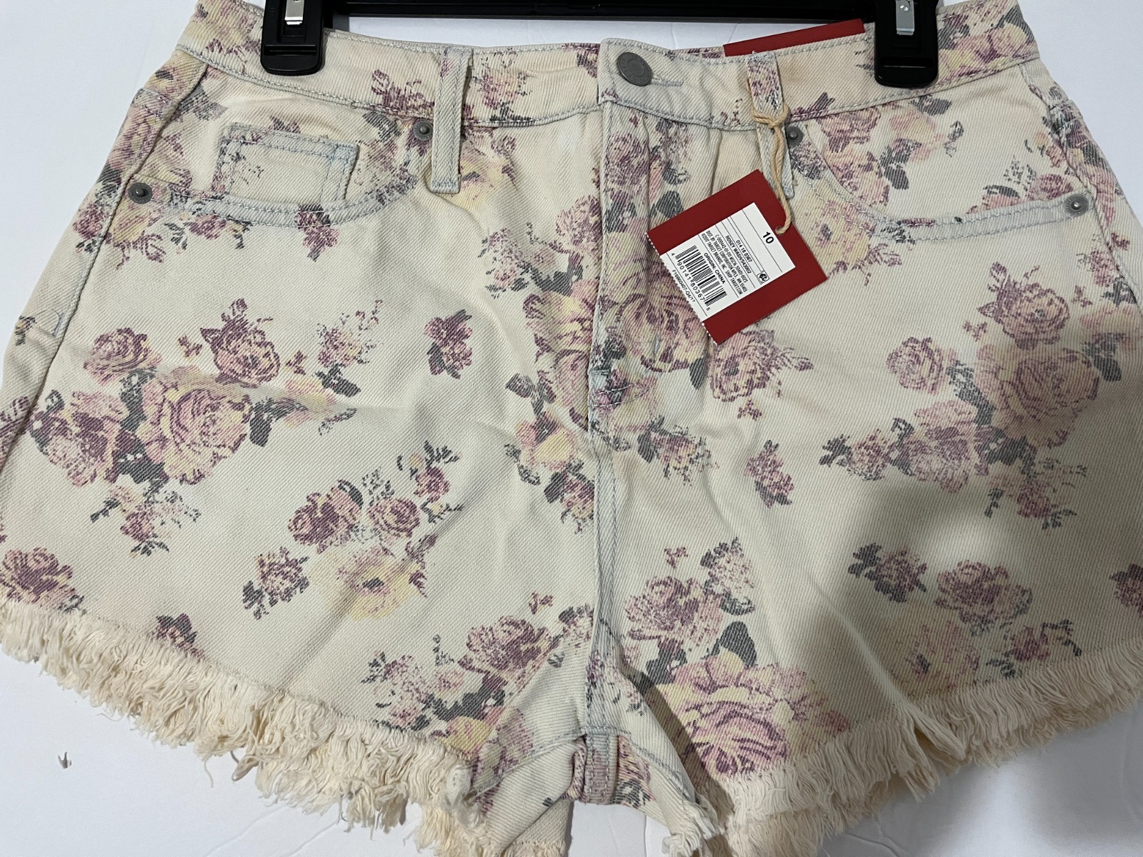 Women’s Mossimo Floral Print High-Rise Jean Shorts Size 10 & 12 YOU CHOOSE …