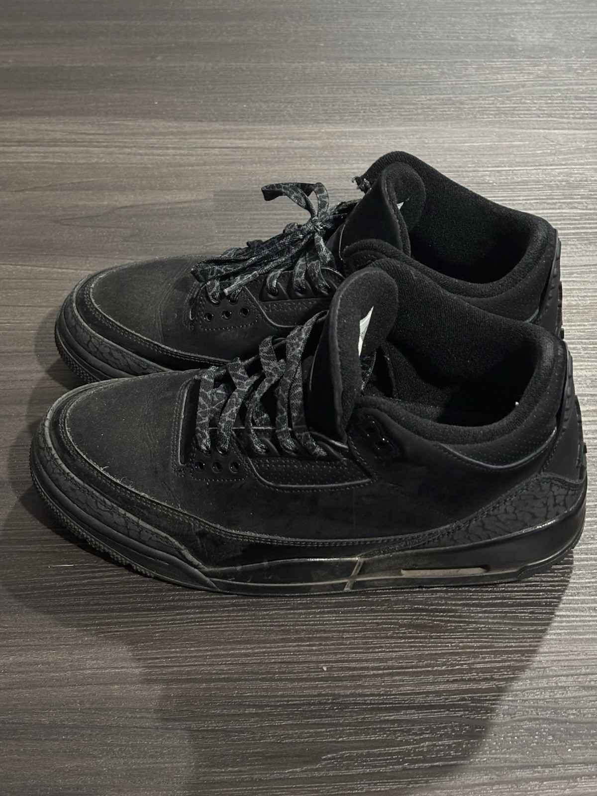 Jordan Air Jordan 3 Retro Black Cats 8.5US