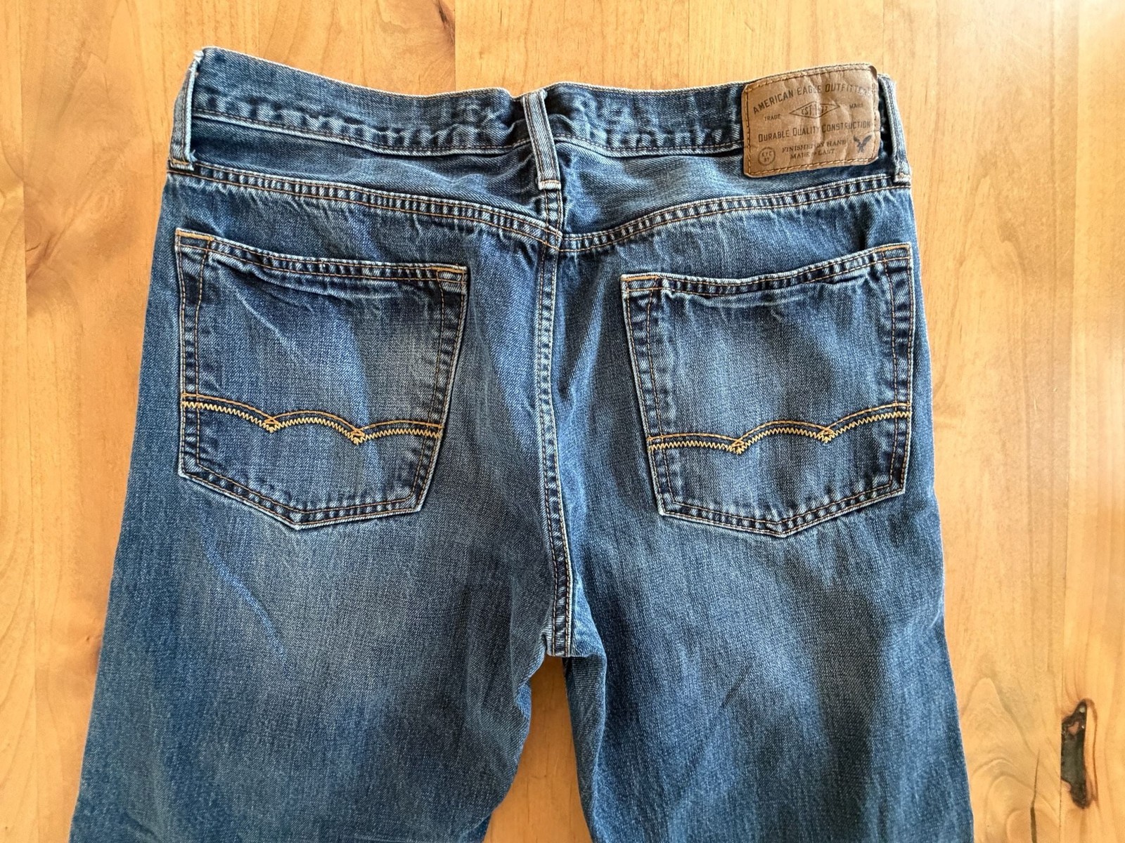 American Eagle Relaxed Straight Leg Men’s Jeans 34×36