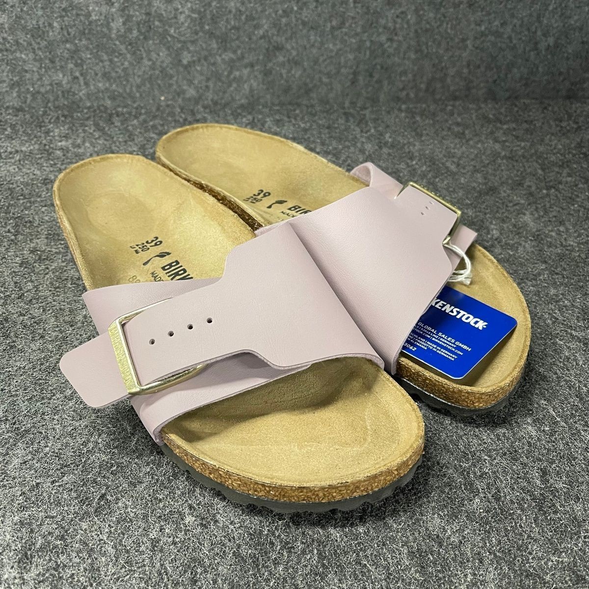 BIRKENSTOCK Catalina Birko-Flor Sandals Unisex Size M6/W8 Faded Purple