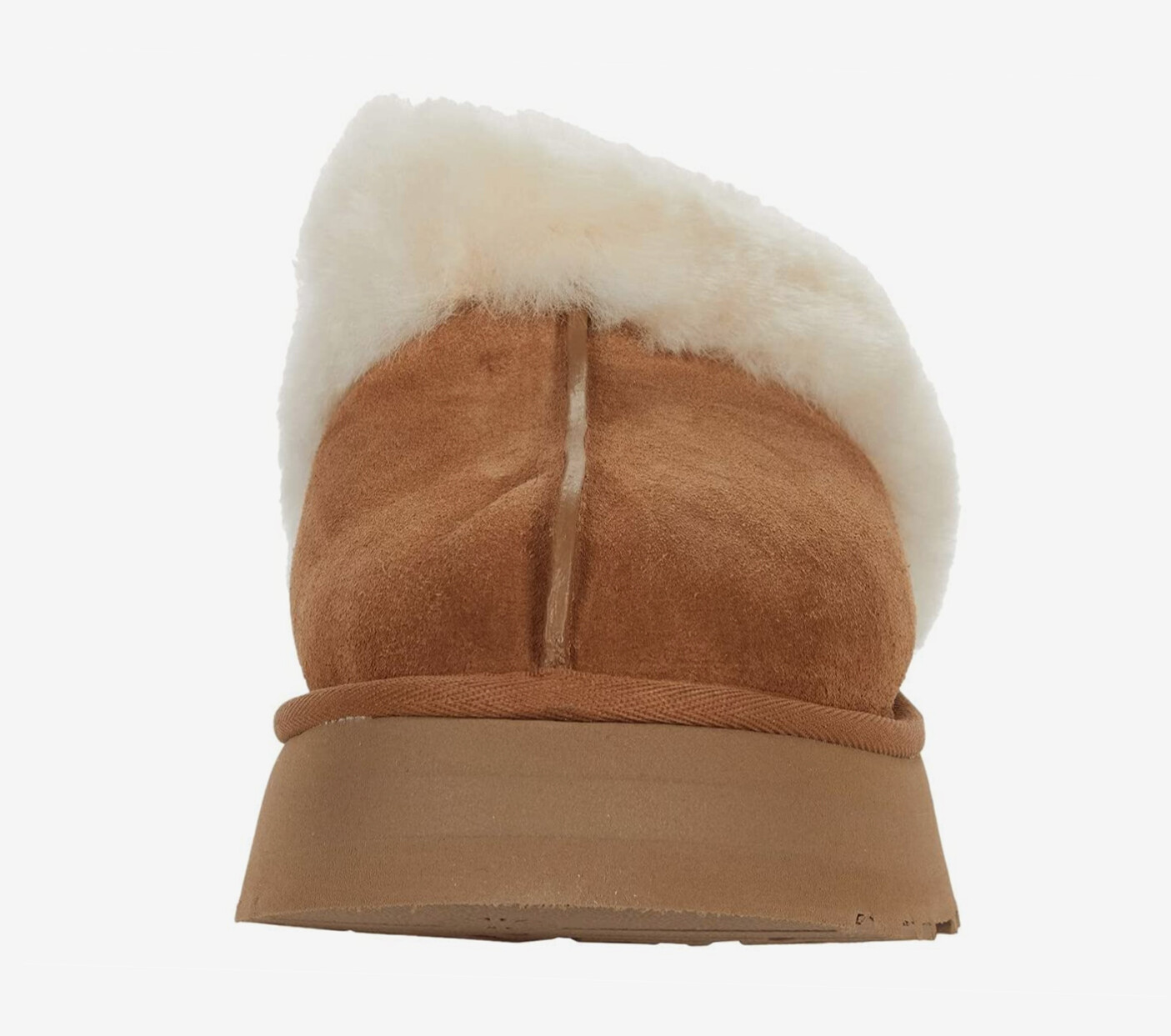New 100% Authentic UGG Soft Disquette Platform Slippers Chestnut Women’s Shoes