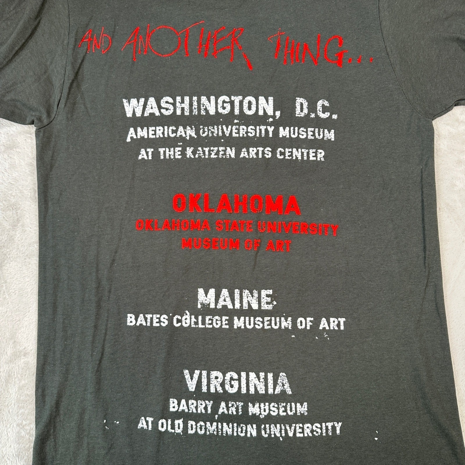 Rare Ralph Steadman & Another Thing Tour Shirt Mens M Graphic Limited Edition