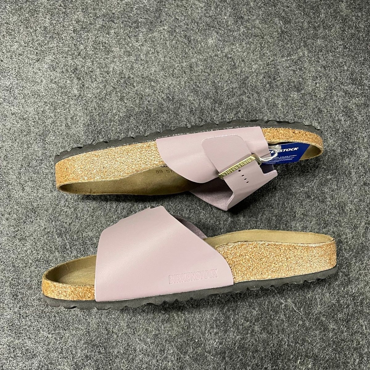BIRKENSTOCK Catalina Birko-Flor Sandals Unisex Size M6/W8 Faded Purple
