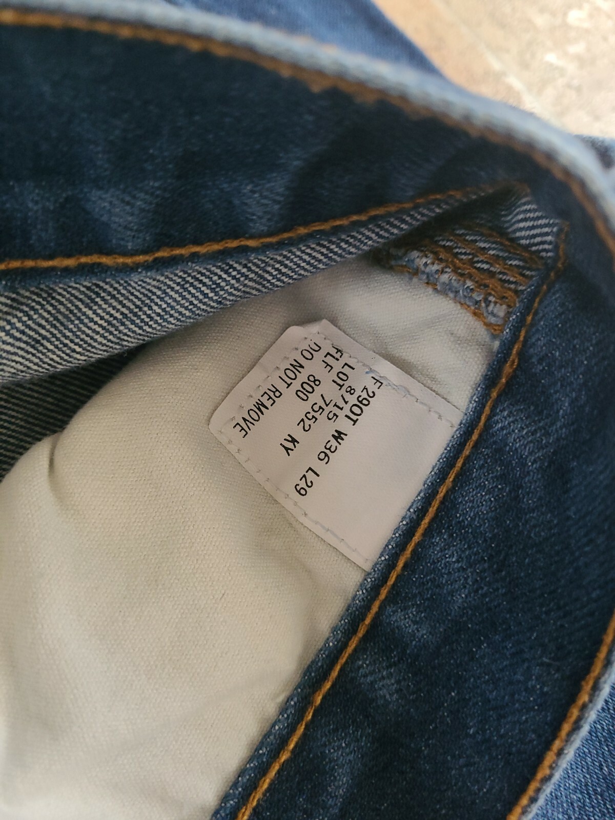 Tyndale FRMC F290T Men’s work flame resistant Blue jeans 36×29 Lot 2 EUC