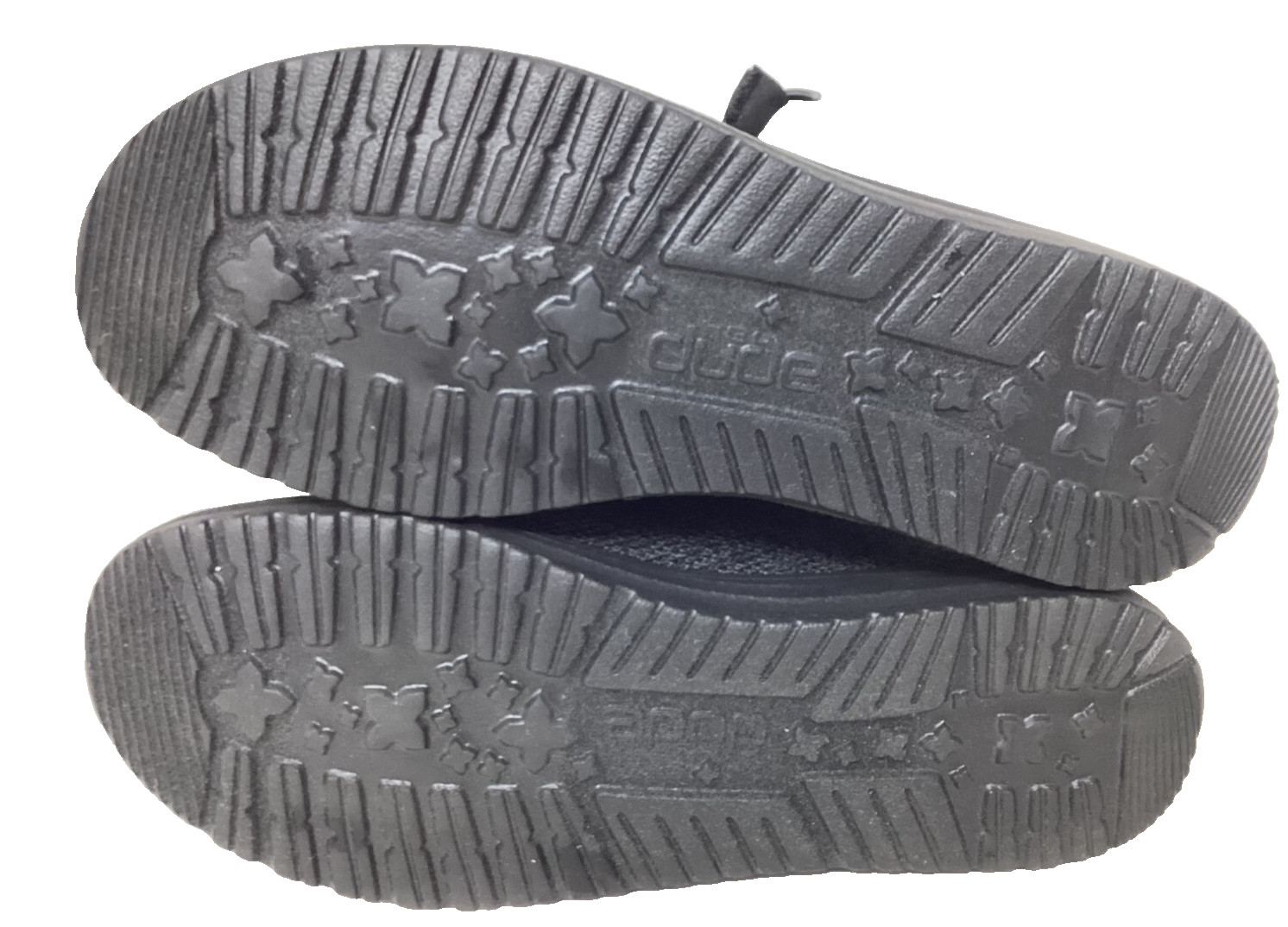 Hey Dude Women’s Wendy Sox Micro Slip On Comfort Shoes Total Black Size:7 110M