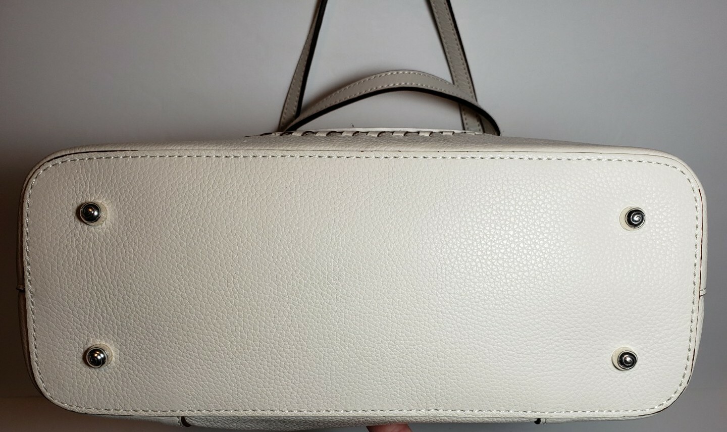 BRIGHTON FERRARA COLL. WHITE EMILIA MEDALLION TOTE SHOULDER HANDBAG NWOT $410