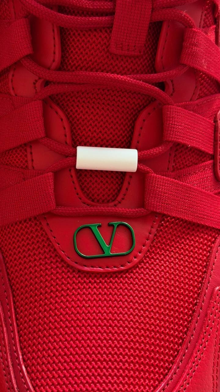 Valentino Garavani Climbers Red Skull Sneakers EU 43 Made In Italy Rare