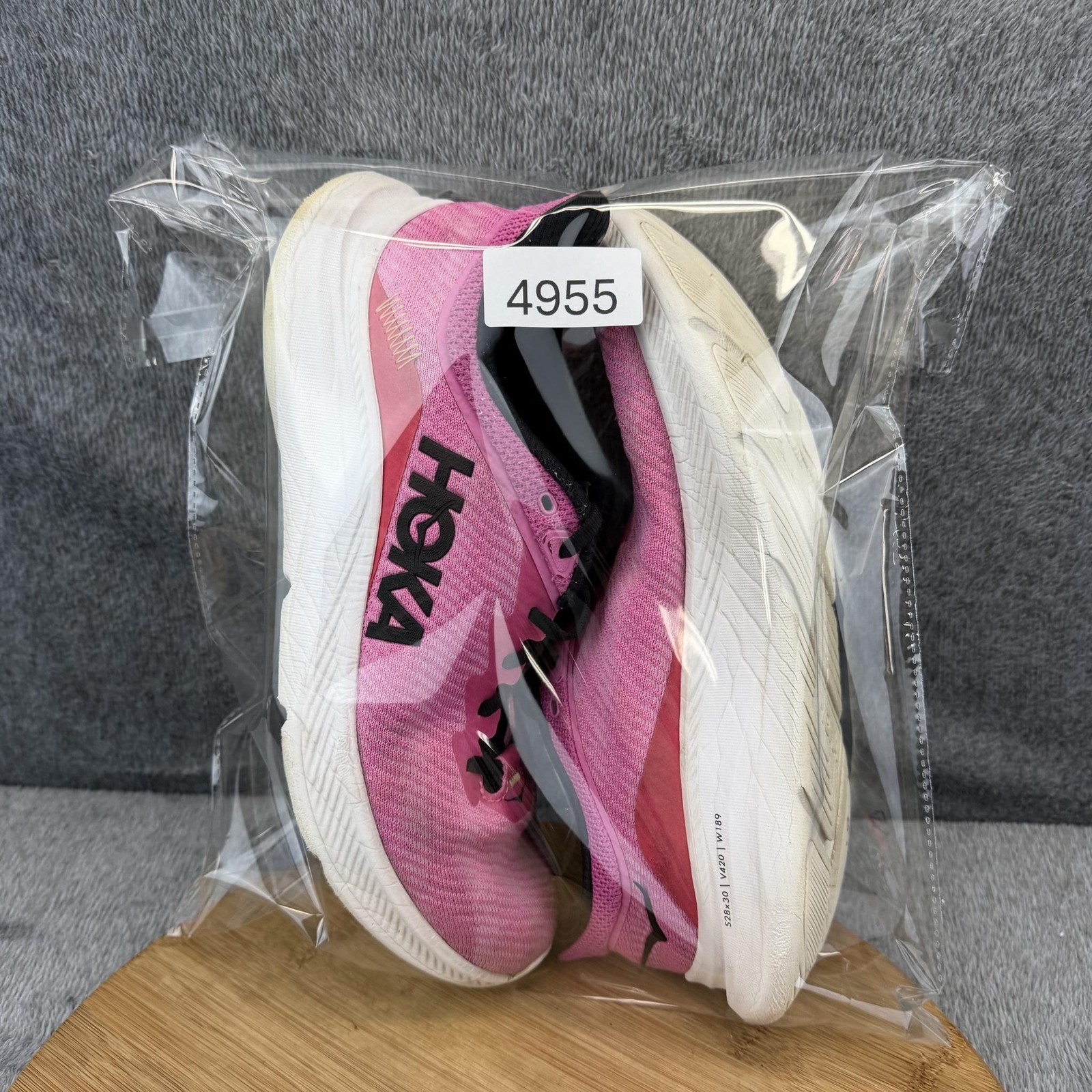Hoka One One Solimar Shoes Womens Size 10.5 B Pink Running Sneakers 1123075 SRBR