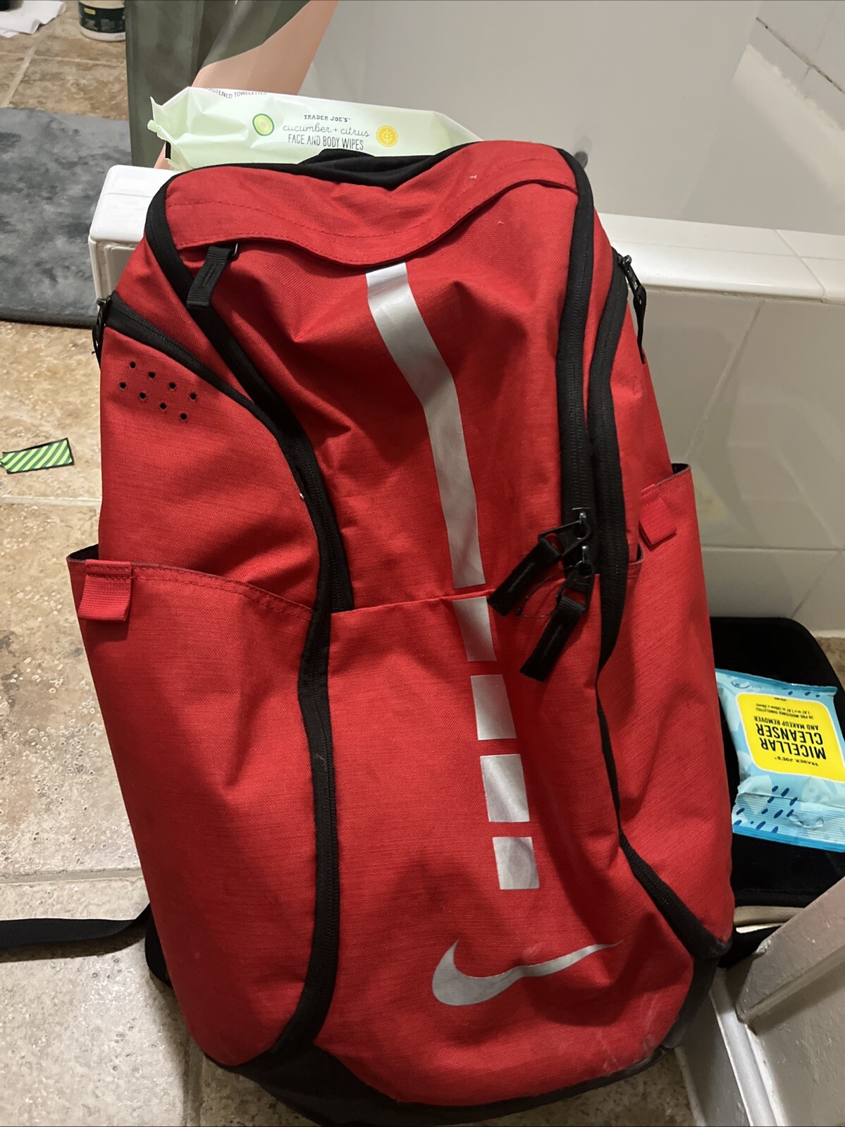 Nike Hoops Elite Pro Backpack – Dark Grey/Metallic Cool Grey