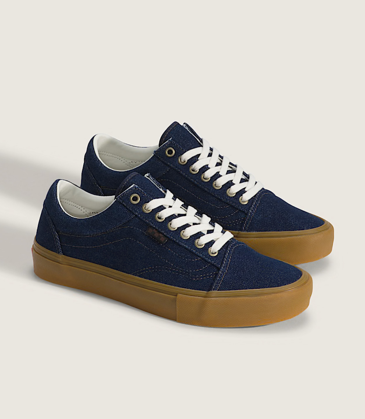 Vans Skate Old School Denim Blue Denim Men’s Shoes Sneaker Size VN000EDNBJB