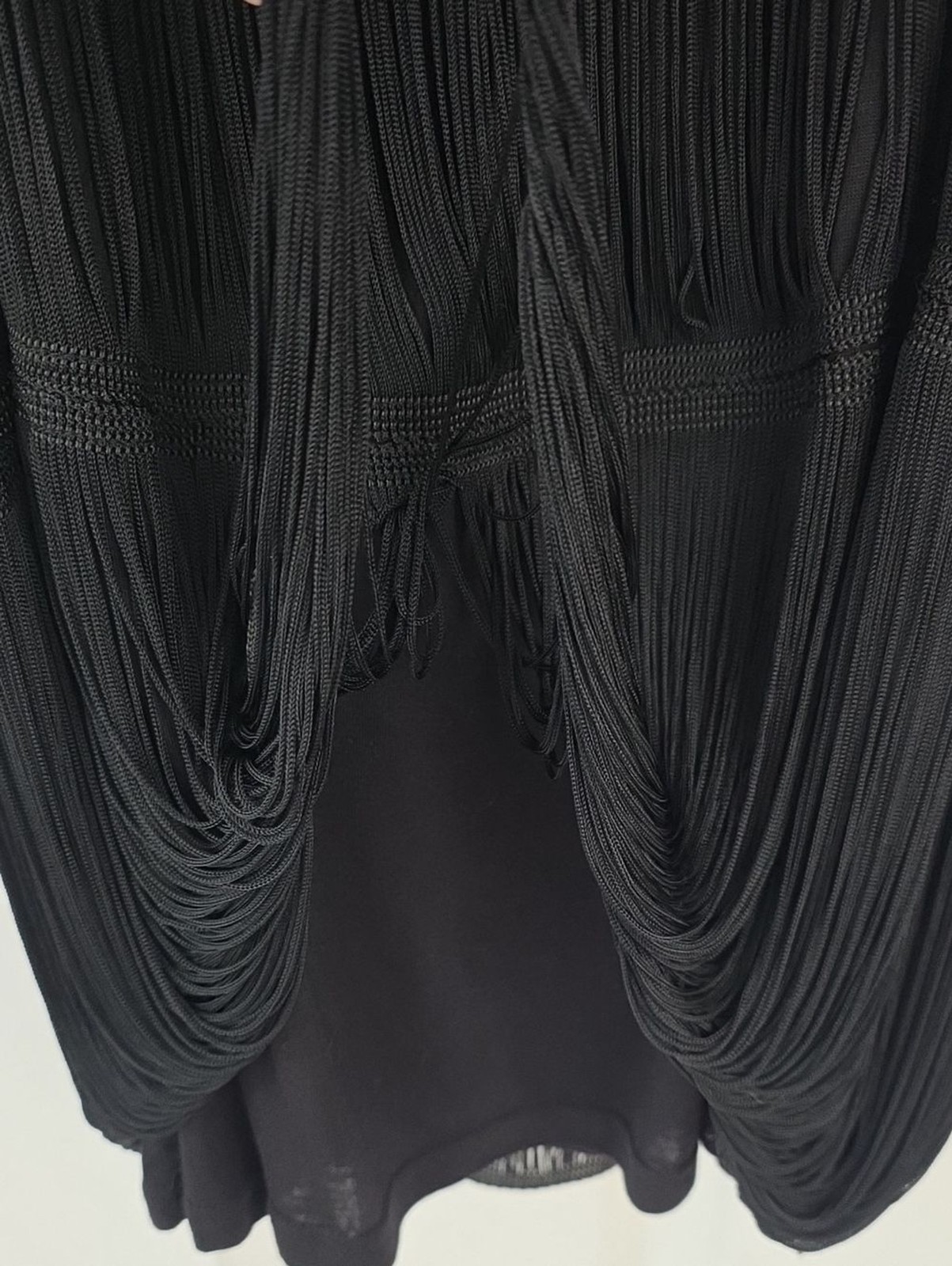 H&M 1920’s Style Cocktail Gatsby Flapper Dress Fixed Fringe NYE Size Small Nwt