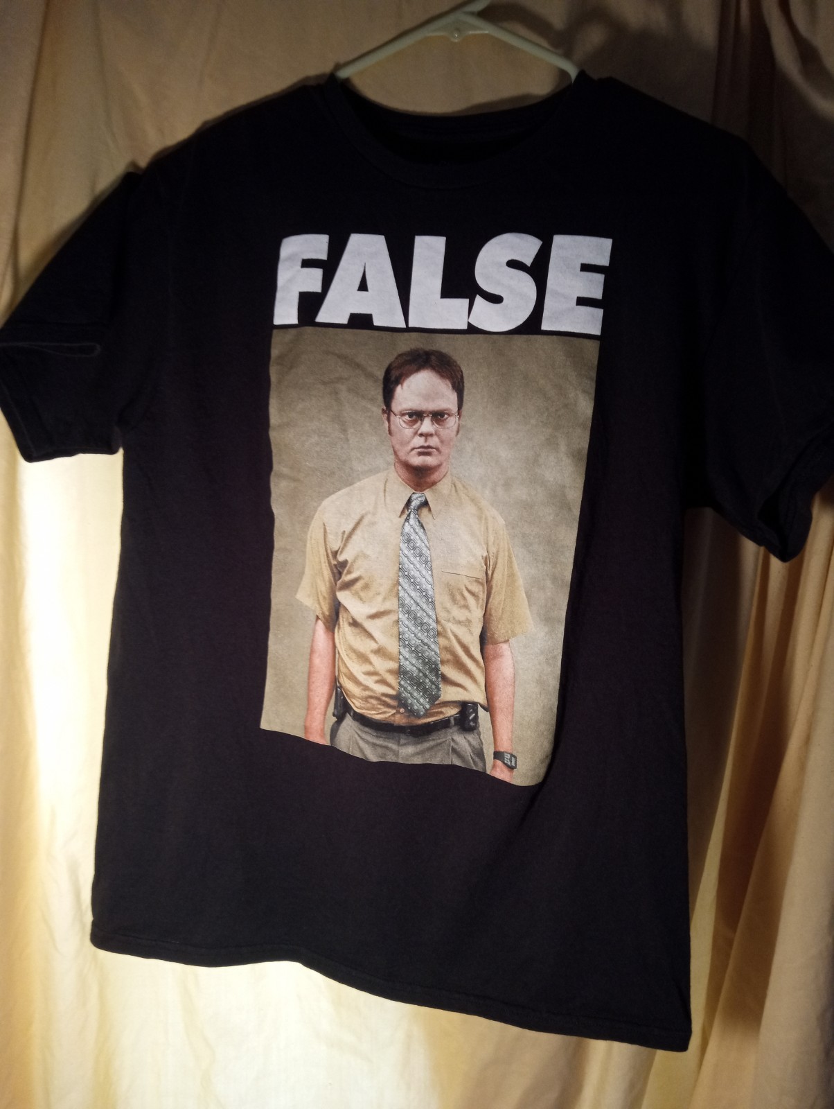 The Office Dwight Schrute False T-shirt Medium