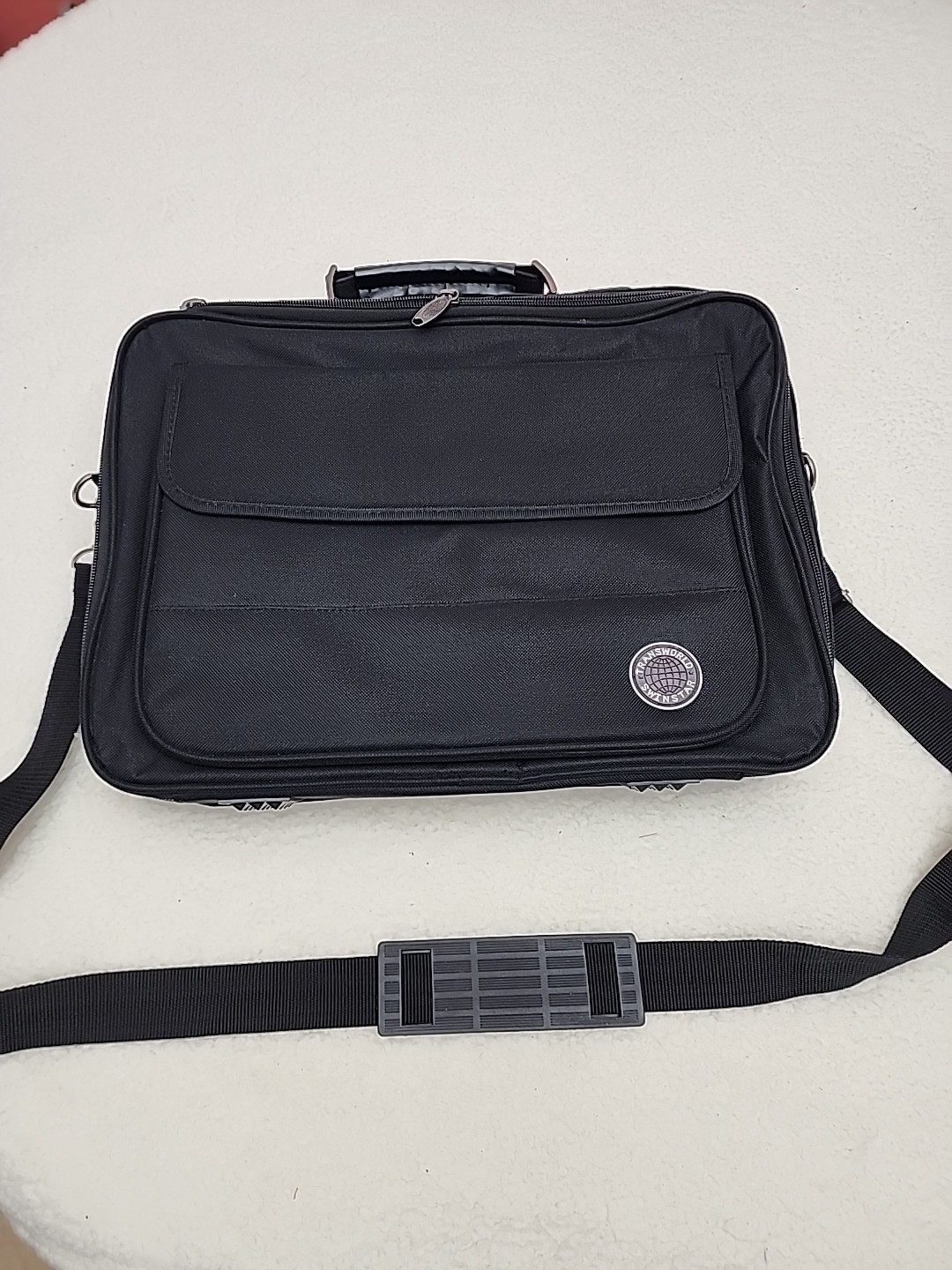 Transworld Swinstar Laptop documents, Black Briefcase Bag Laptop 17″×13″×3″