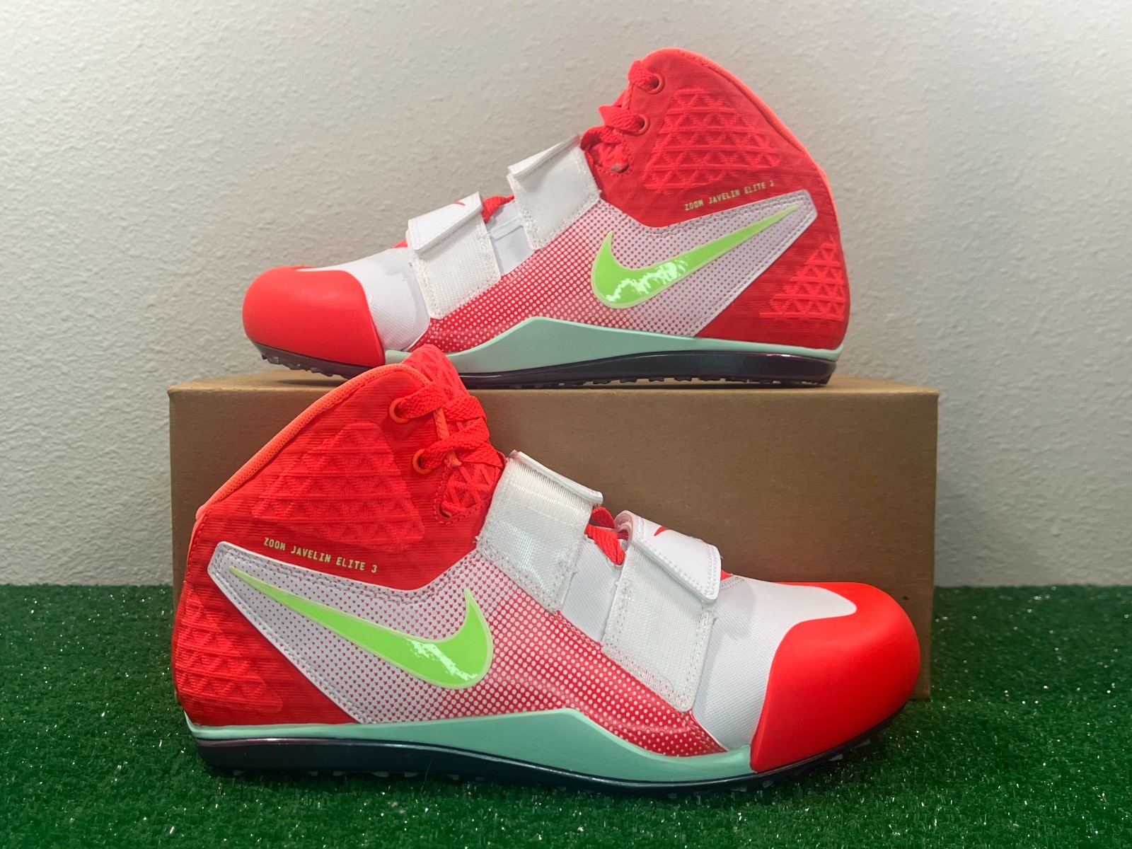 8.5 Men/10 Women- Nike Zoom Javelin Elite Track & Field Throwing Shoes Crimson