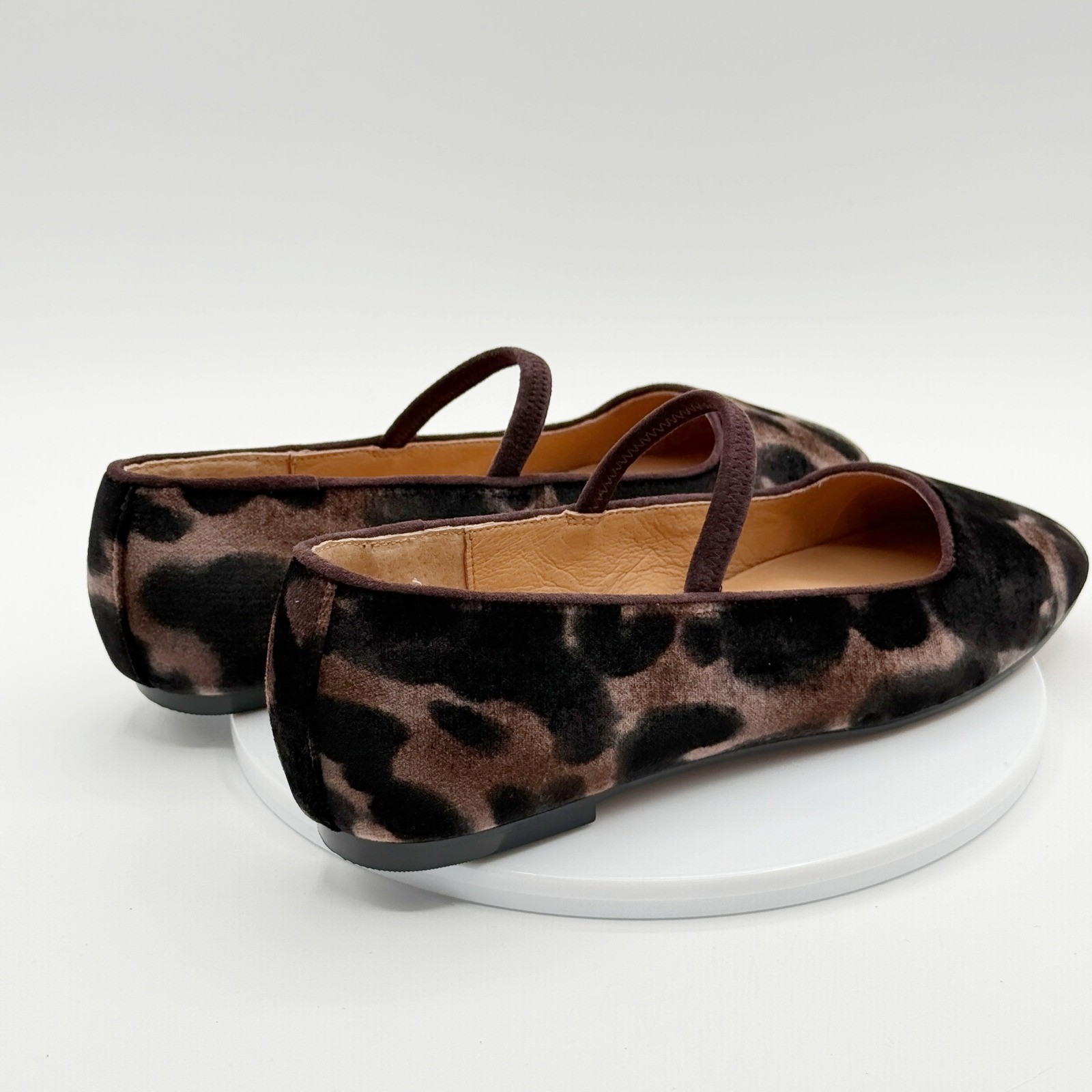 Madewell Greta Ballet Flat Size 8.5 Leopard / Espresso Womens – NEW IN BOX