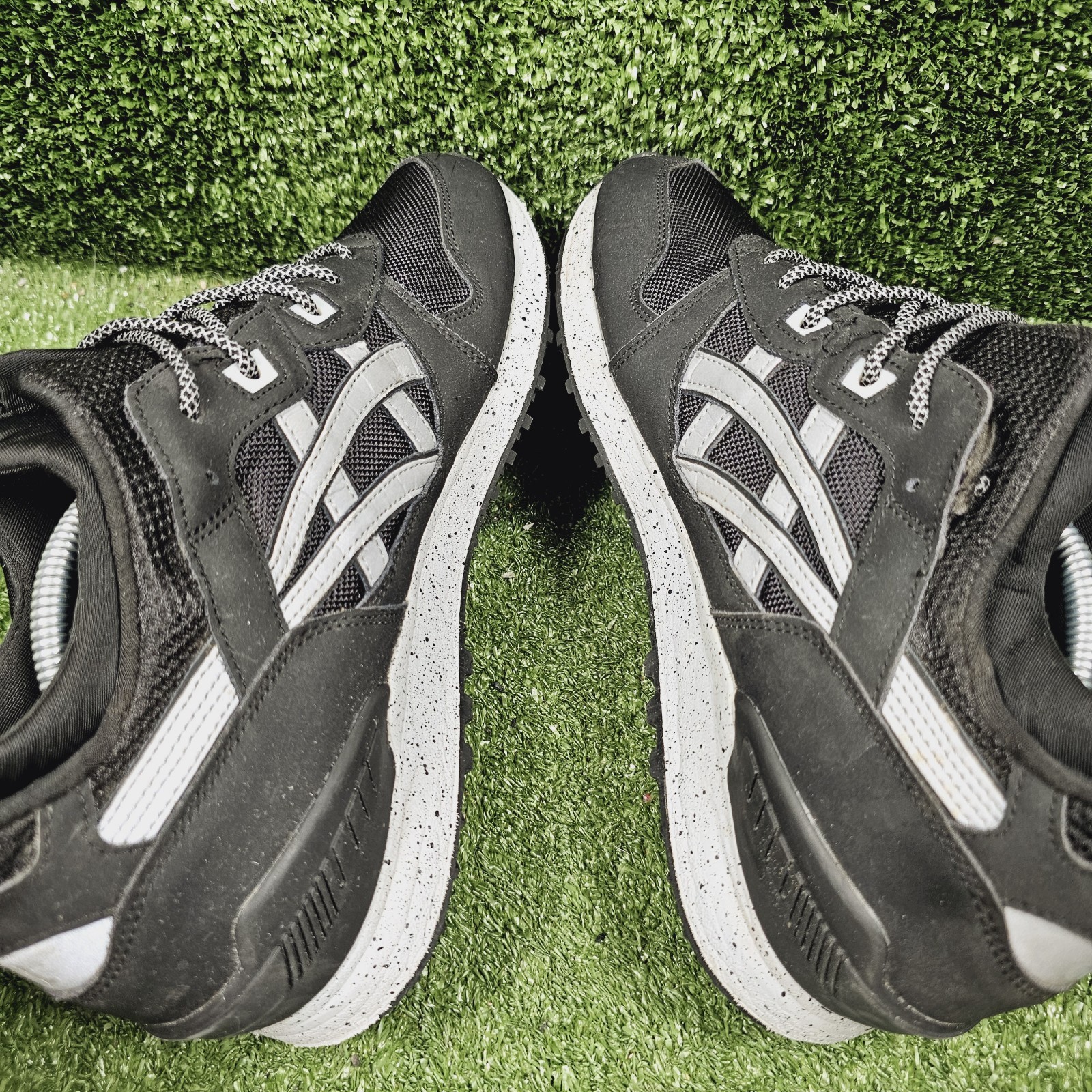 Asics Gel Lyte MT Black Grey Athletic Sneakers H6K1L-9090 Mens Size 10.5