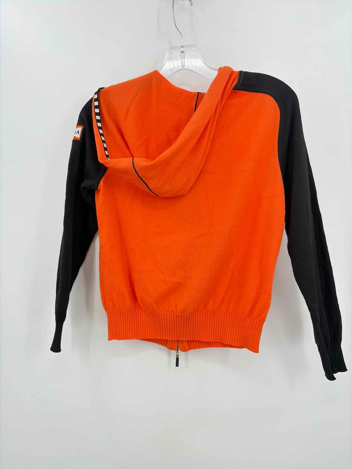 Pre-Owned Escada Orange Size 36 Zip Up Jacket