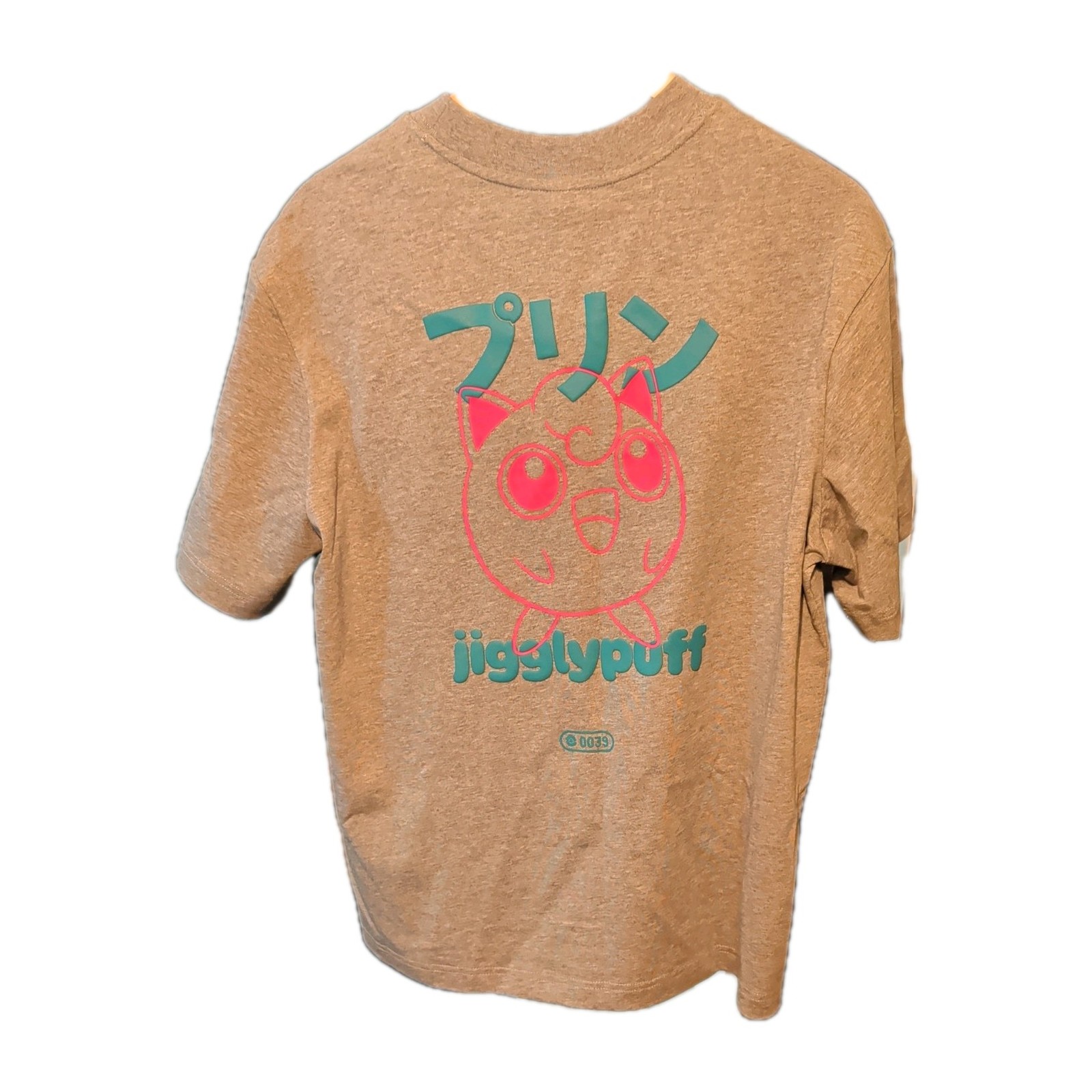 Pokémon x Target Jigglypuff Adult Trainer Shirt Gray NWT Size Small Exclusive