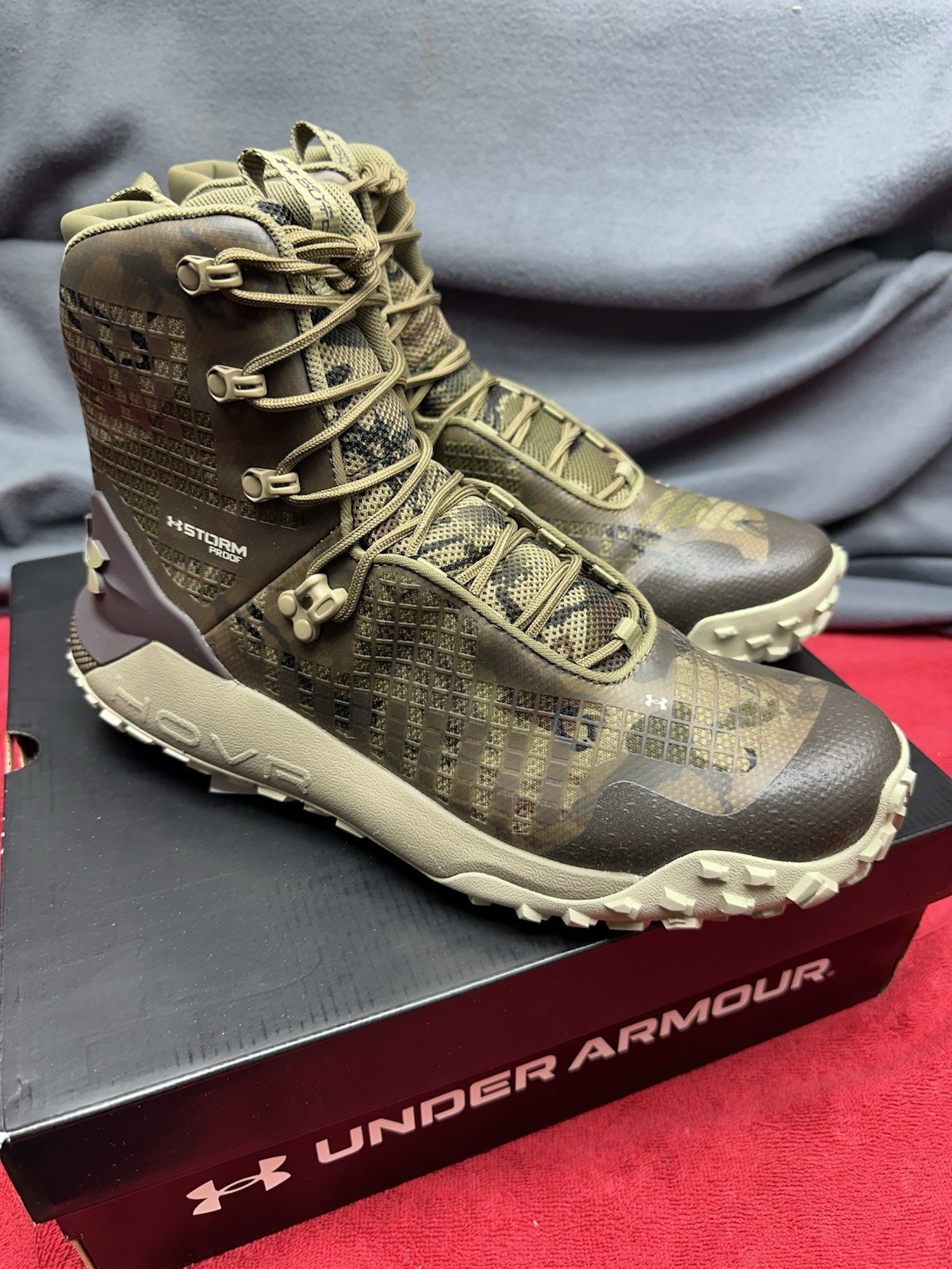 UNDER ARMOUR REAPER BARREN BAYOU BOOT HOVR DAWN 2.0 3025573-900 Size 12.5 NIB!