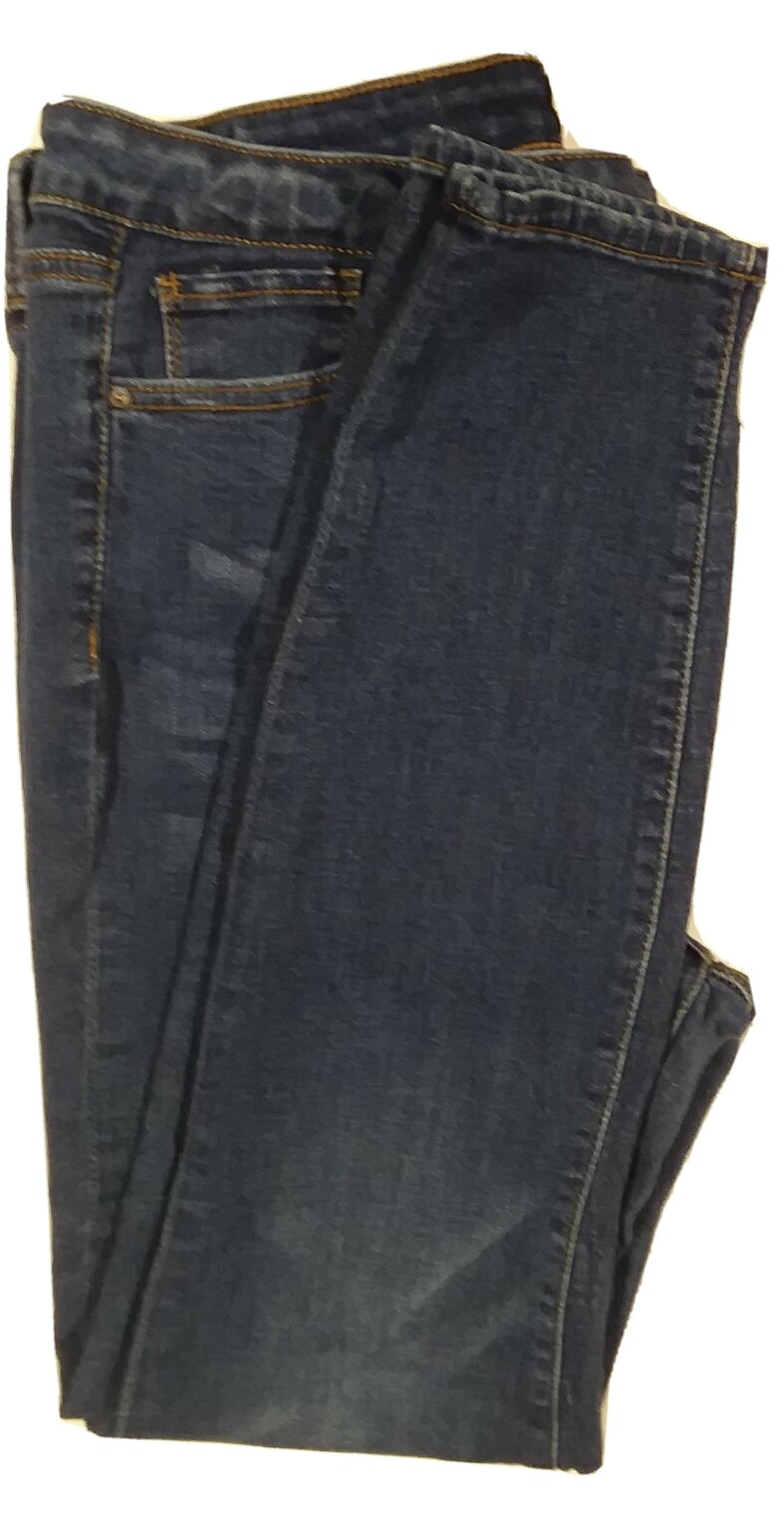 Simple Society Womens Blue Skinny Ankle Jeans Size 11/30 approx 30 x 26