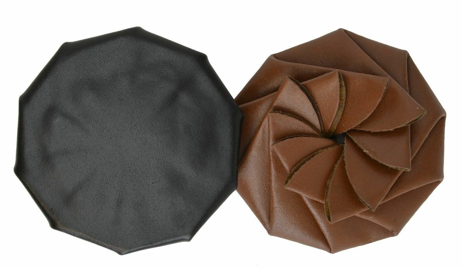 Leather Squeeze Coin Pouch Coin Purse by Marshal ® wallet