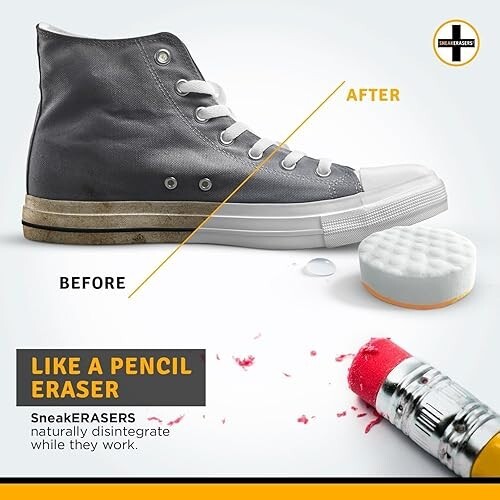 [NEW] SneakERASERS Instant Sole&Sneaker Cleaner Disposable Pack Contain 10 piece