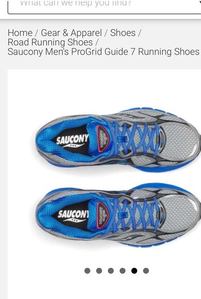 Saucony Men’s ProGrid Omni 7 Grey/royal S79036-15. 11.5