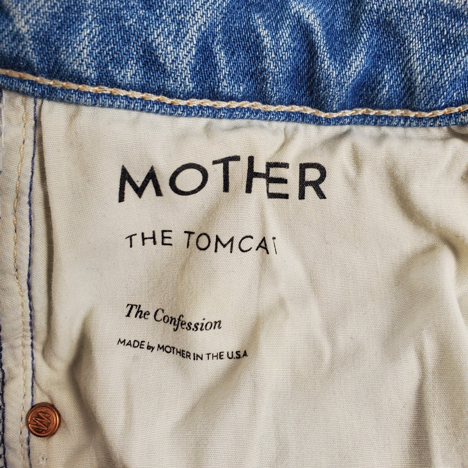 Mother Tomcat Straight Ankle Jeans 26 / 2