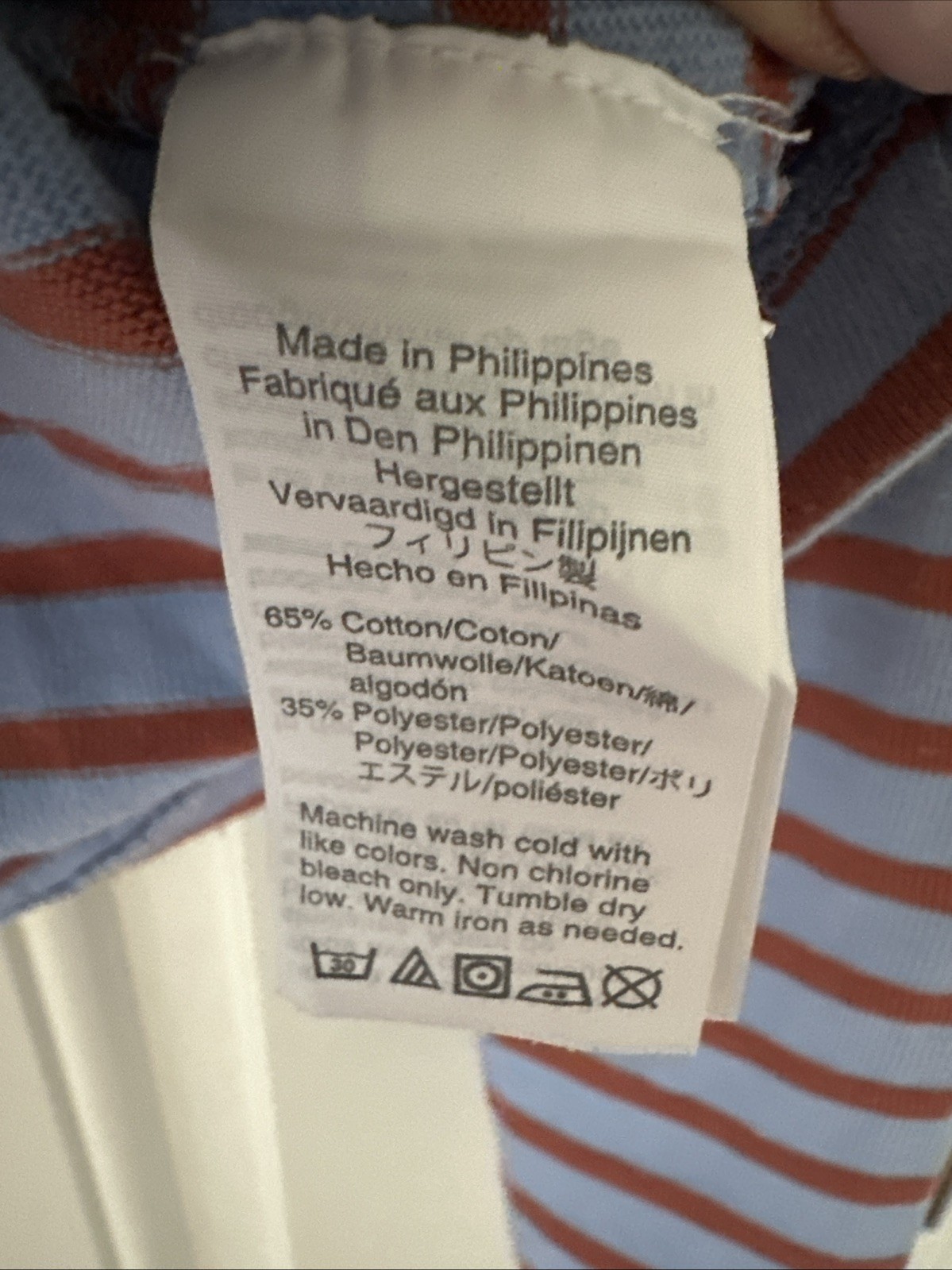 Madewell Shirred Bell Sleeve M Sailor Blue Red Striped Pullover Coastal Preppy