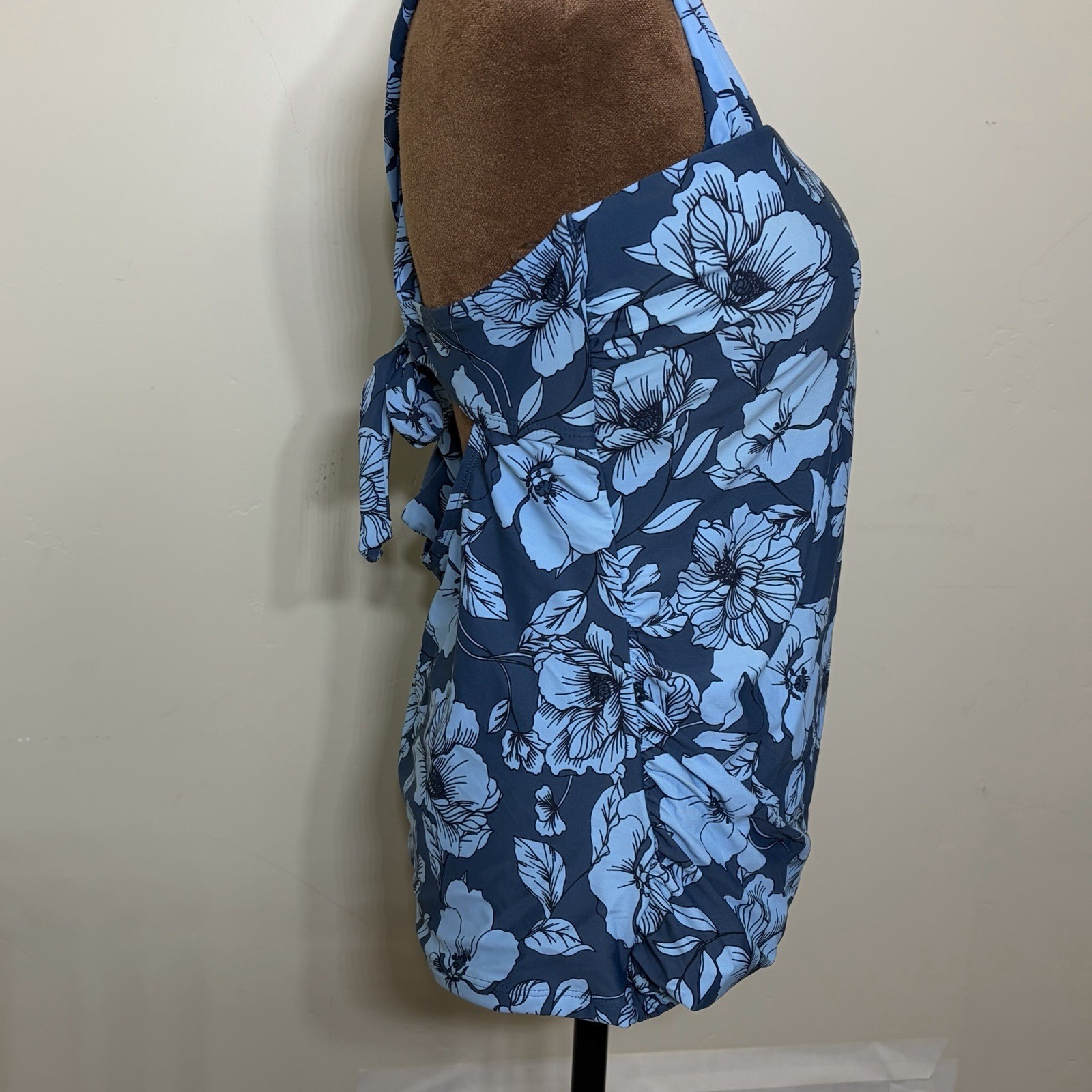 Jantzen Swim Tankini, Blue, Size 14, NWOT!