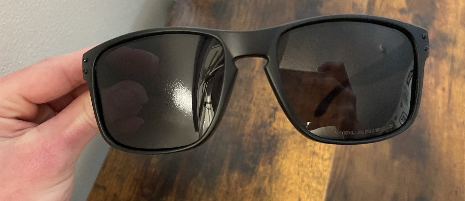 Brand New Oakley Holbrook Sunglasses Black/ Matte Black Frame OO9102