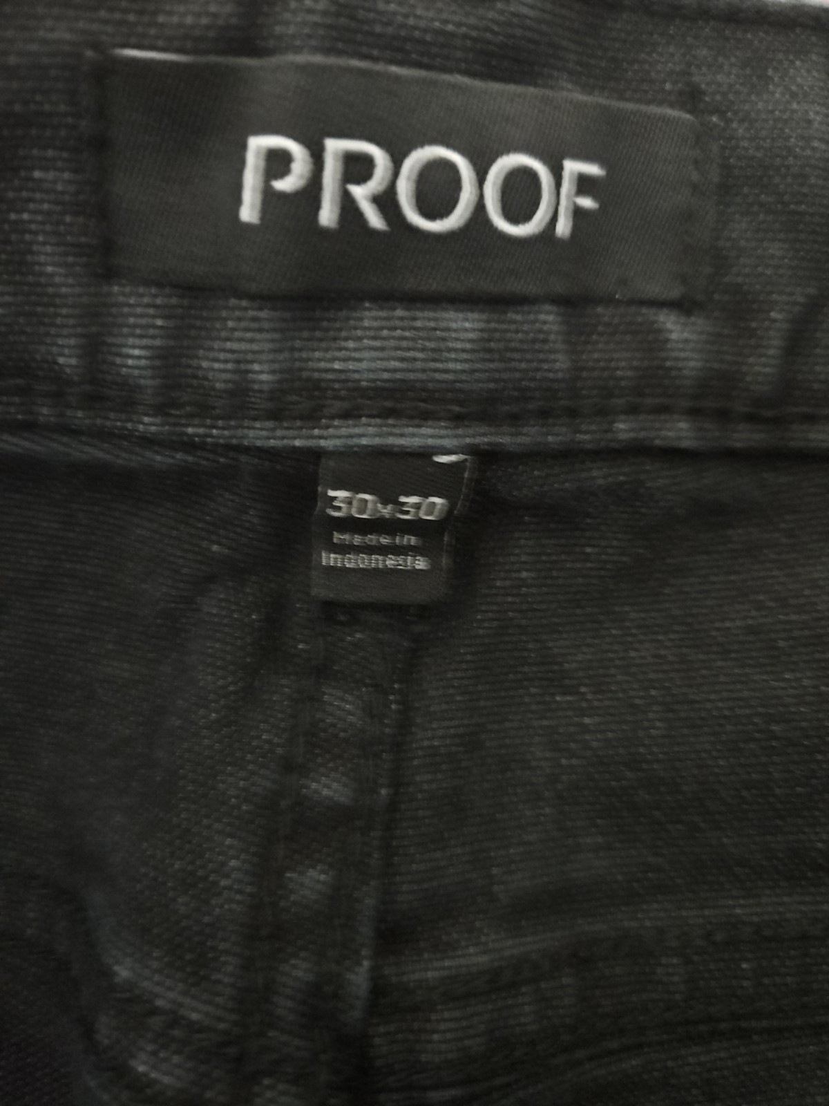 Proof Rover Men’s Slim Tapered Canvas Pants 30×30 Black