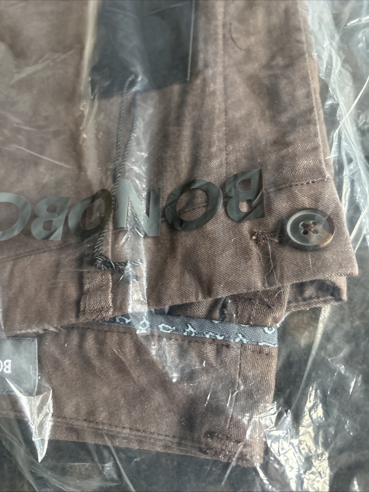 Bonobos Stretch Yarn Die Chinos Heather Brown 34×30 Slim Fit NEW R165-