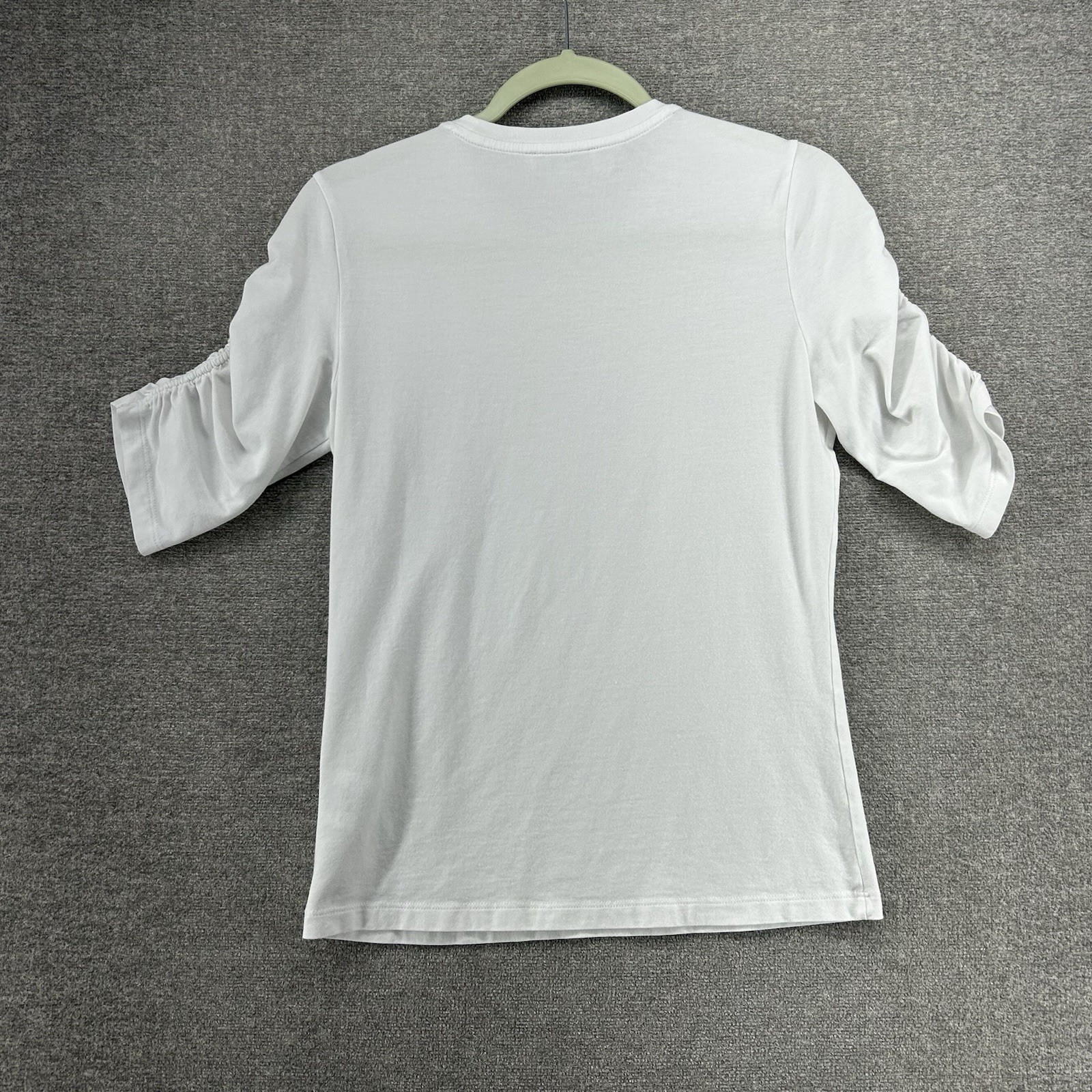 Anatomie Top Women Size Small White Casual Pima Cotton Summer