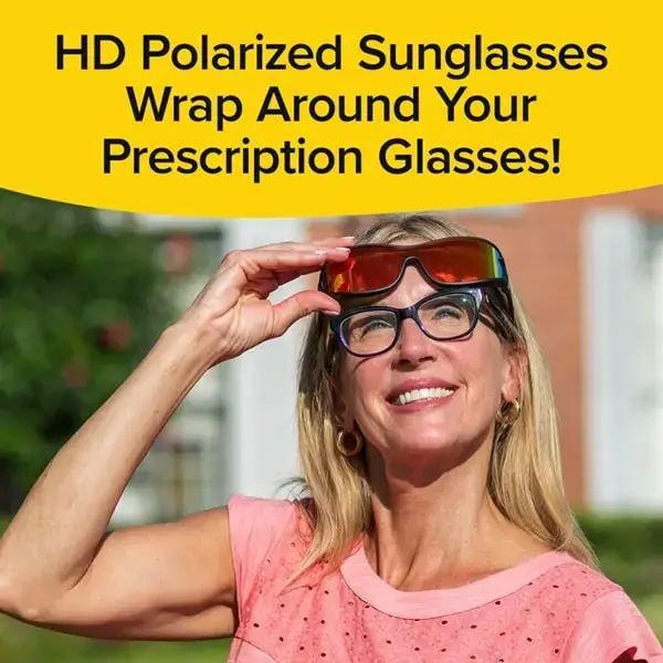 BattleVision Wrap Arounds Glasses (2 per pkg)