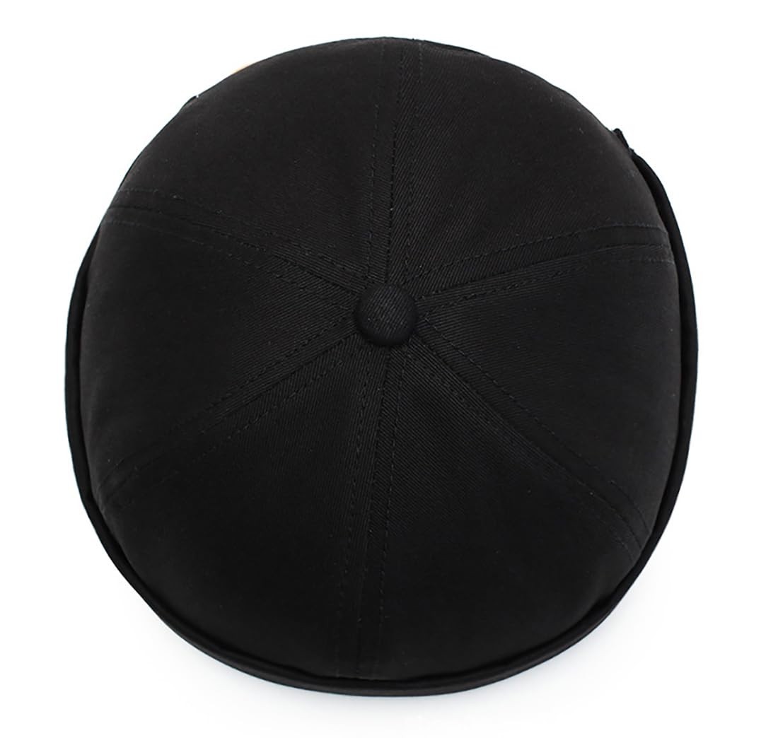 DIYDECAL 3 Pack Mens Brimless Skullcap Sailor One Size, Black+beige+red