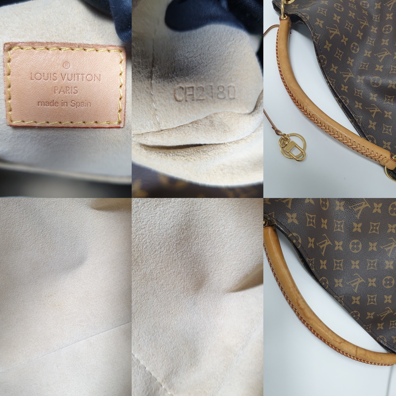 Authentic Louis Vuitton Artsy GM Monogram M40259 Guaranteed Genuine Daily ALA742