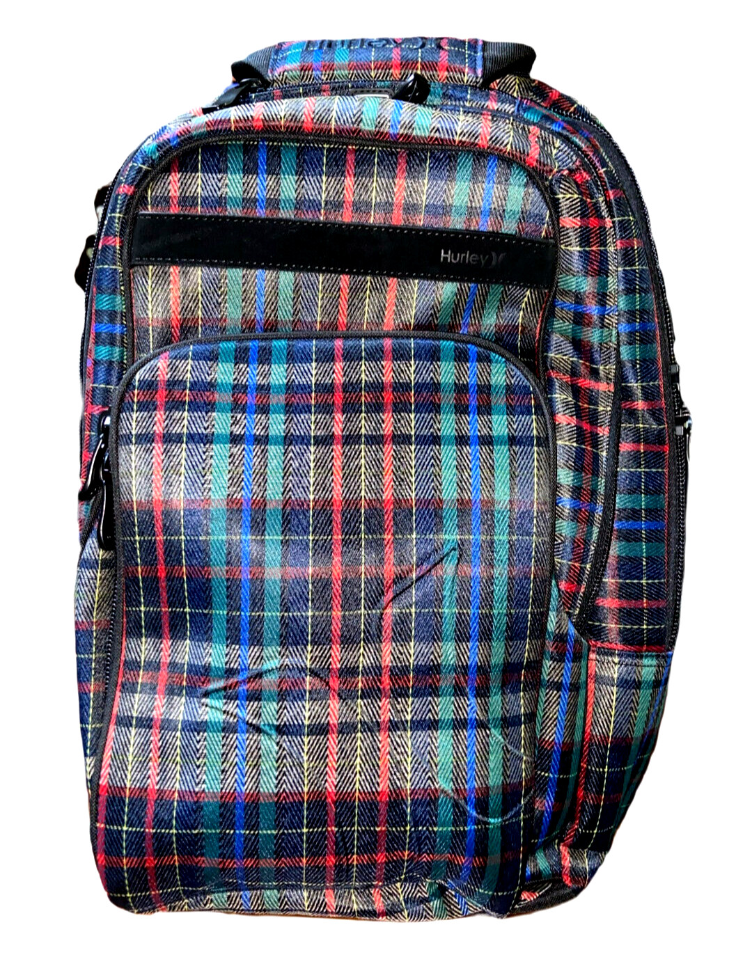HURLEY LAPTOP BACKPACK 19″ x 12″ x 8″ DAKINE NIKE VOLCOM SUPREME PLAID NEW NWT