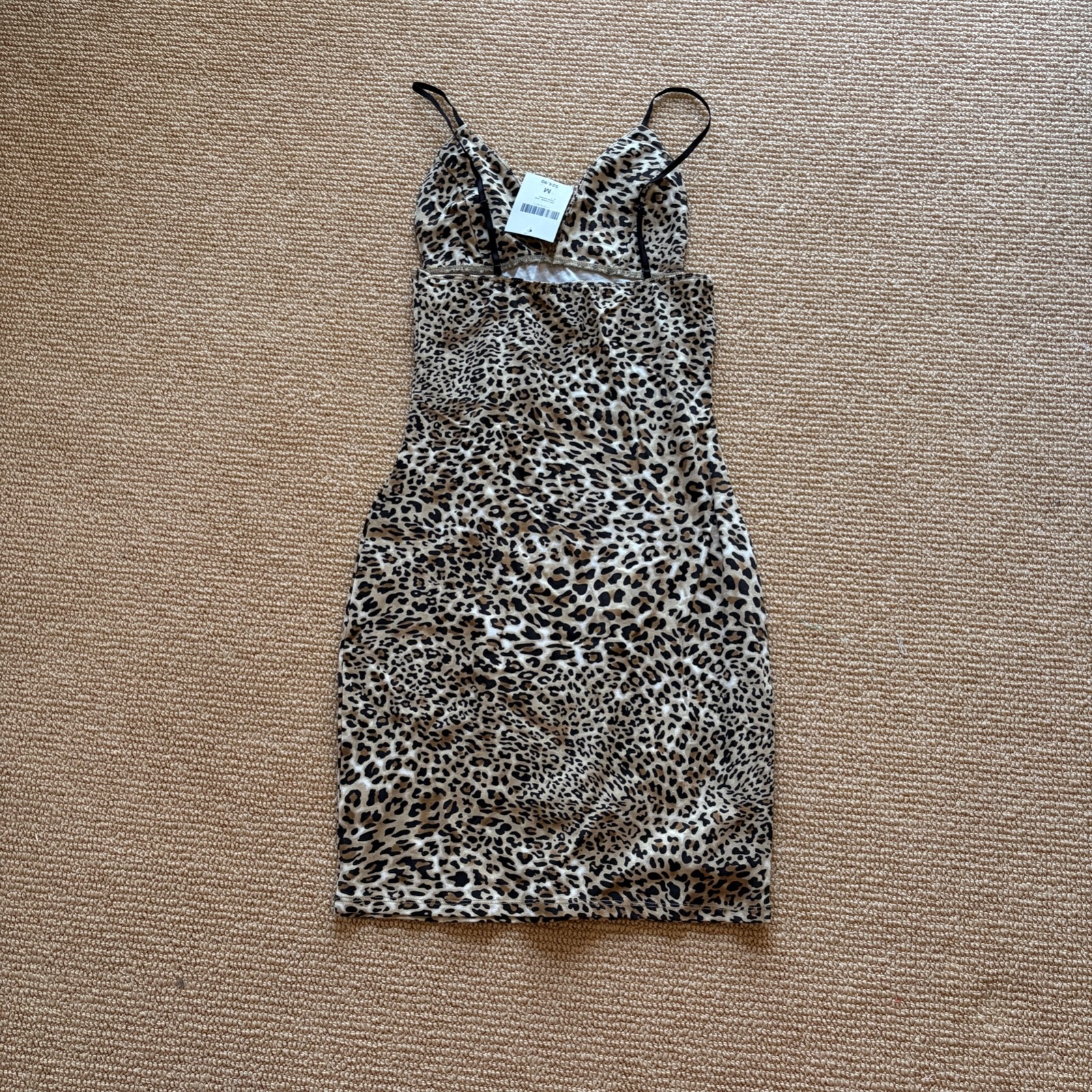 Women’s Forever 21 Leopard Print Dress, Size Medium NWT