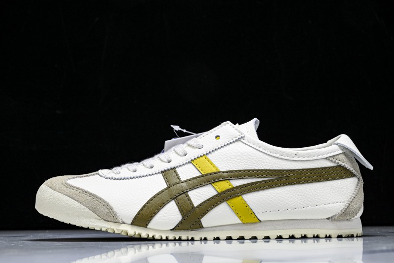Onits*ka Tiger Mexico 66 Cream Rover 1183A201-124 Unisex Size 4-11